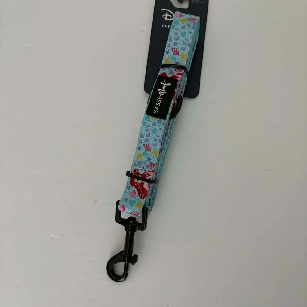 NWT- Sassy Woof Dog Leash - Disney's Ariel